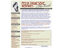Tablet Screenshot of draeseke.org